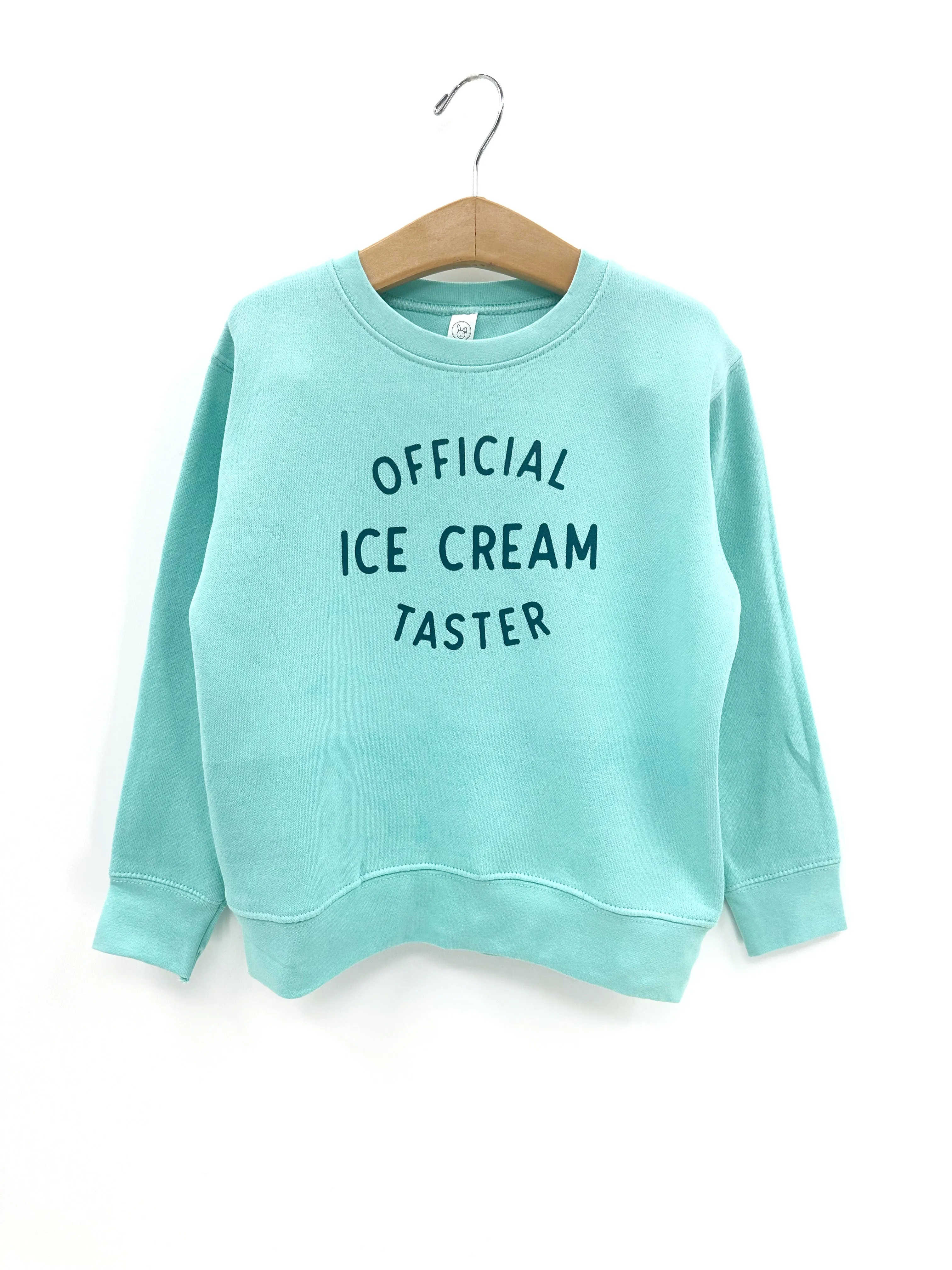 Colorful Official Ice Cream Taster Sweatshirt