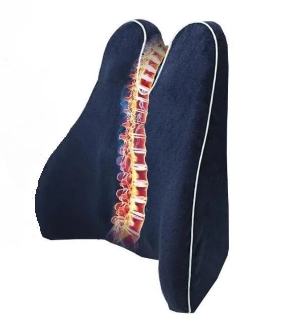 Comfortable Backrest Memory Foam Orthopedic Chair Cushion
