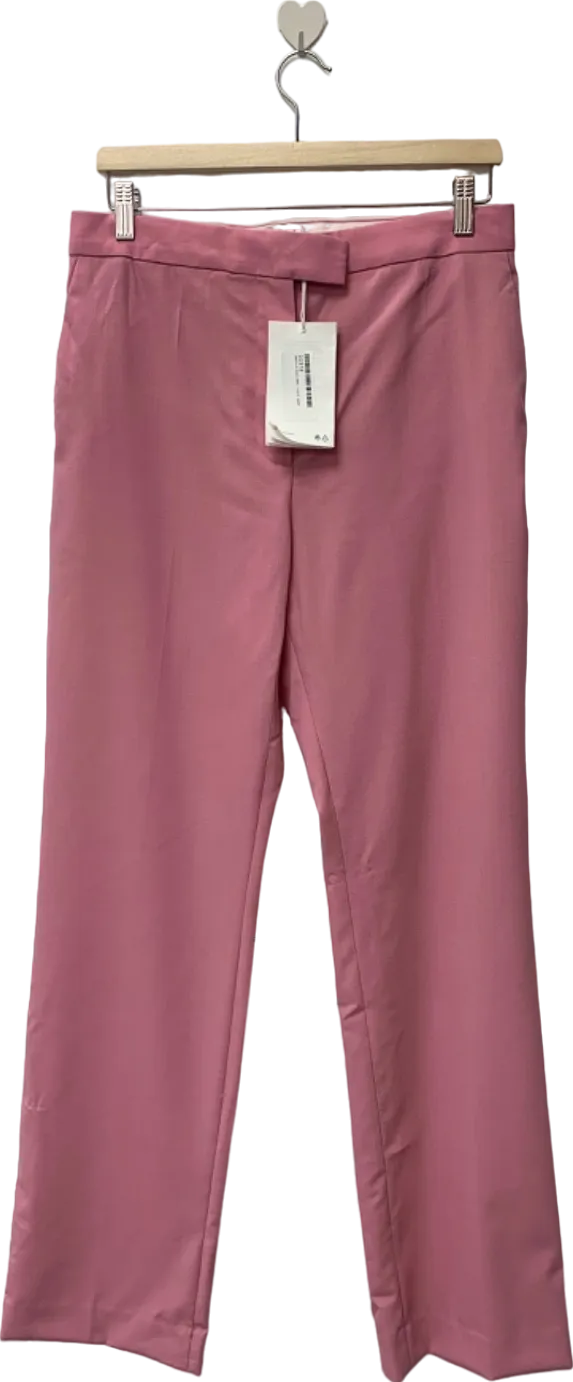 COS Pink Wool Trousers UK 14