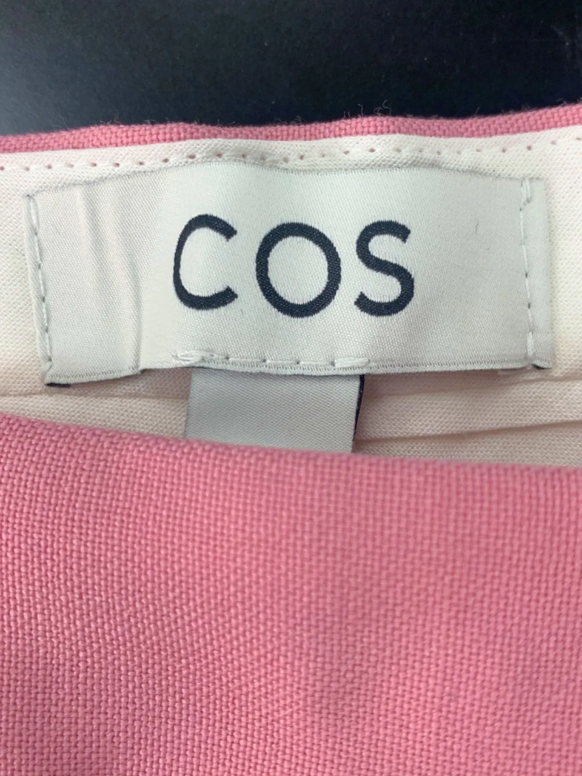 COS Pink Wool Trousers UK 14