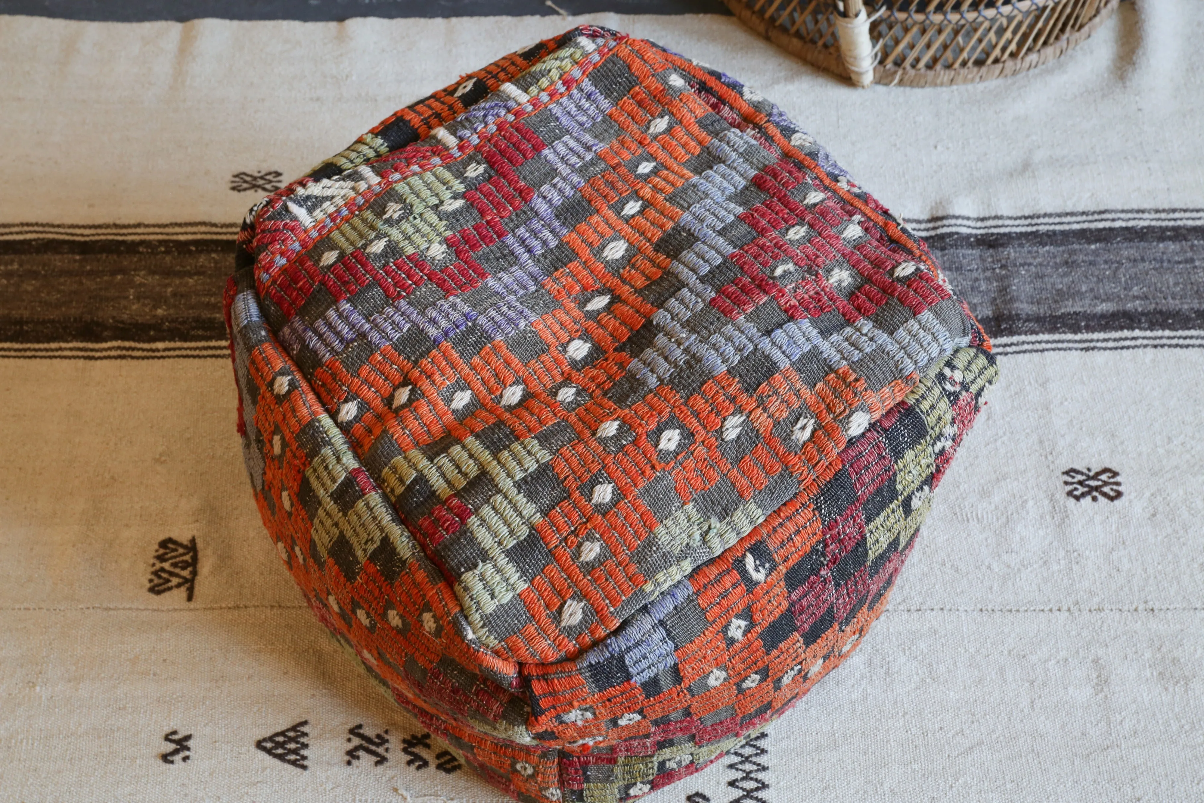 Cubicle Kilim Floor Cushion