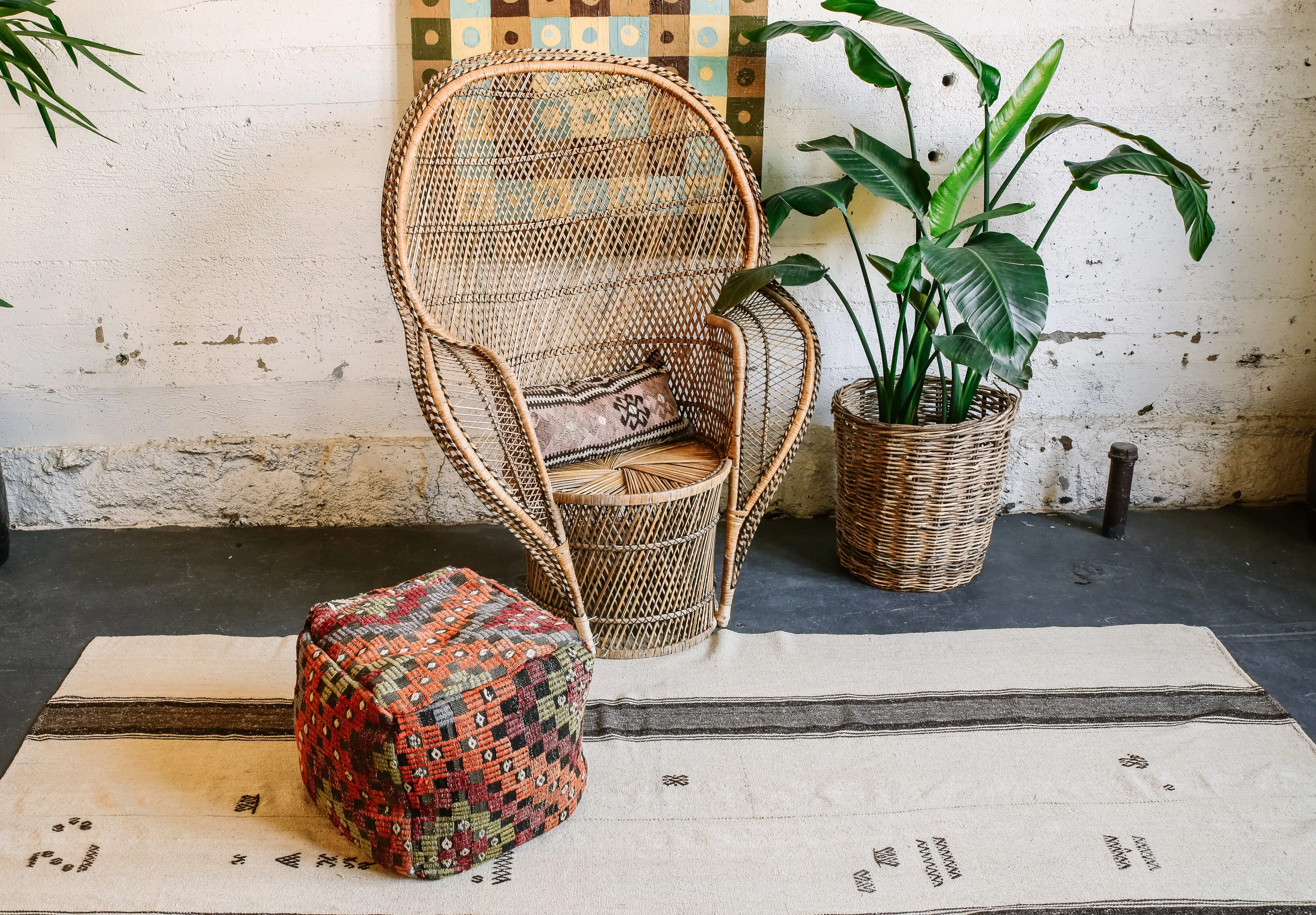 Cubicle Kilim Floor Cushion