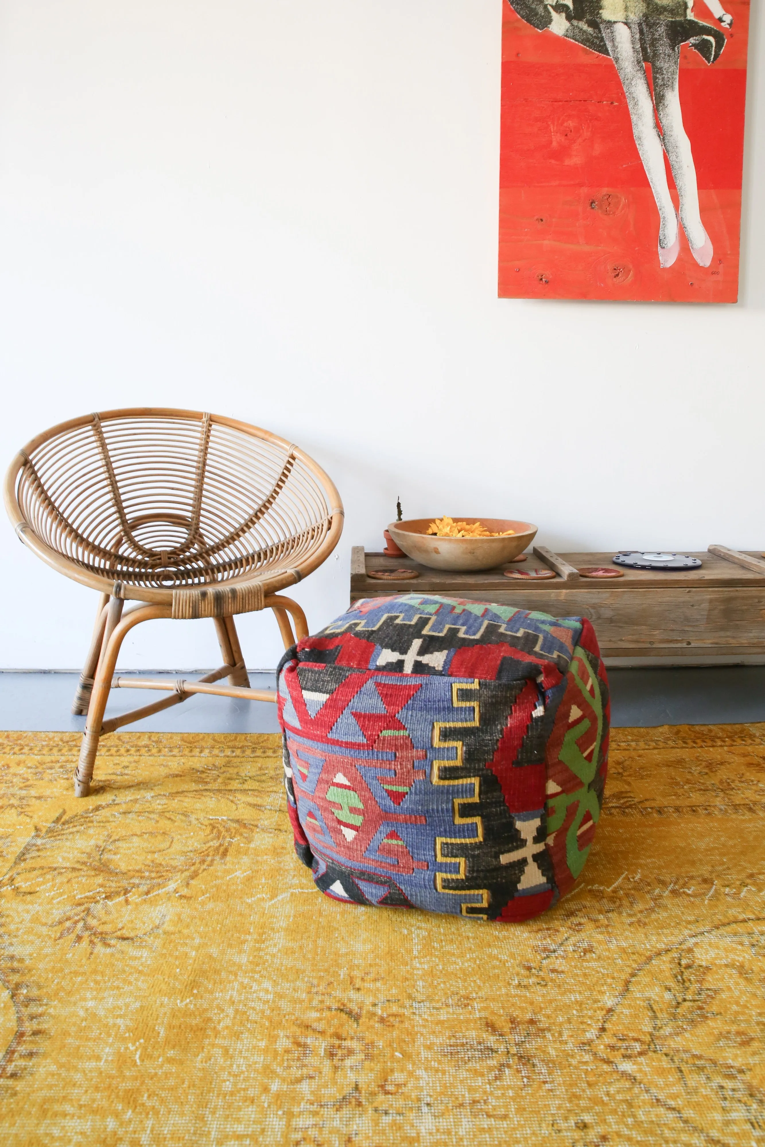 Cubicle Kilim Floor Cushion