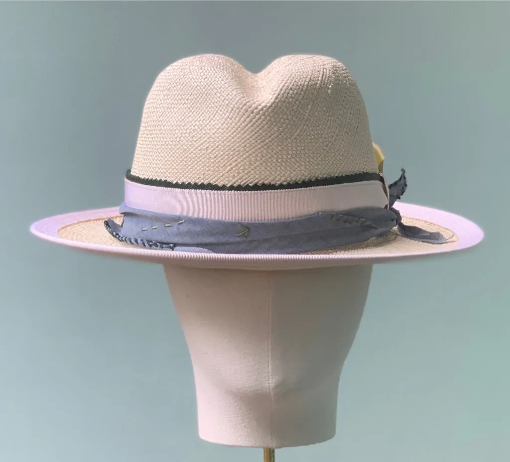 Custom Straw Hat with Cassie