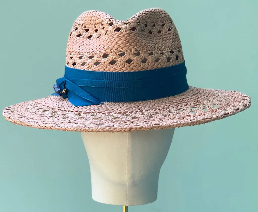 Custom Straw Hat with Cassie