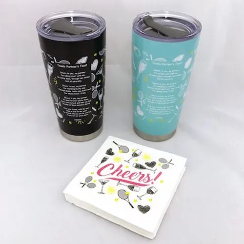 Cute Tennis Cocktail Napkins