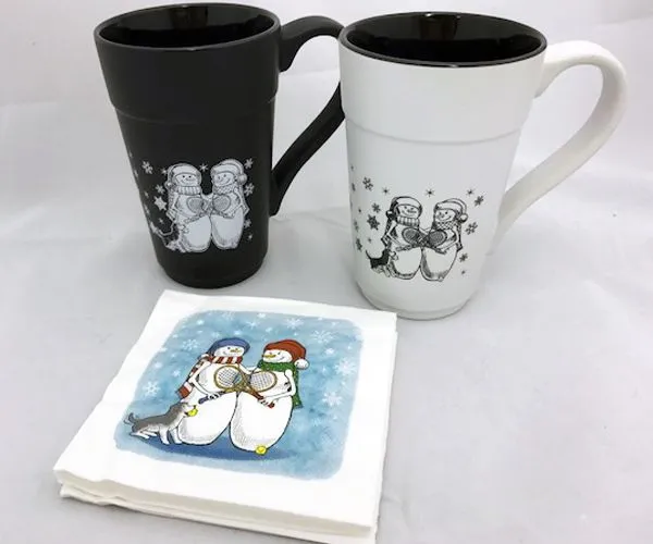 Cute Tennis Cocktail Napkins