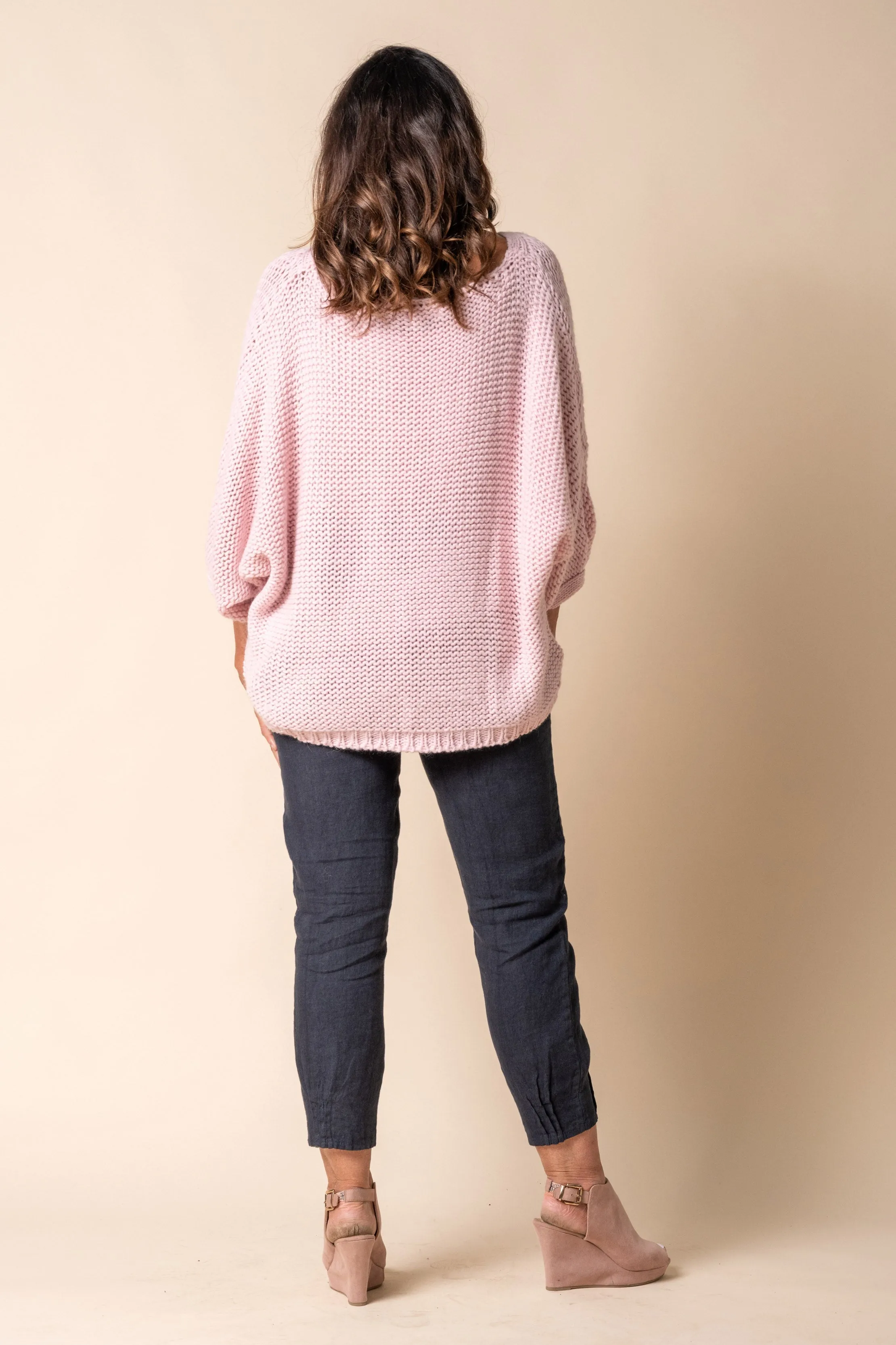 Daly Knit Top in Blush