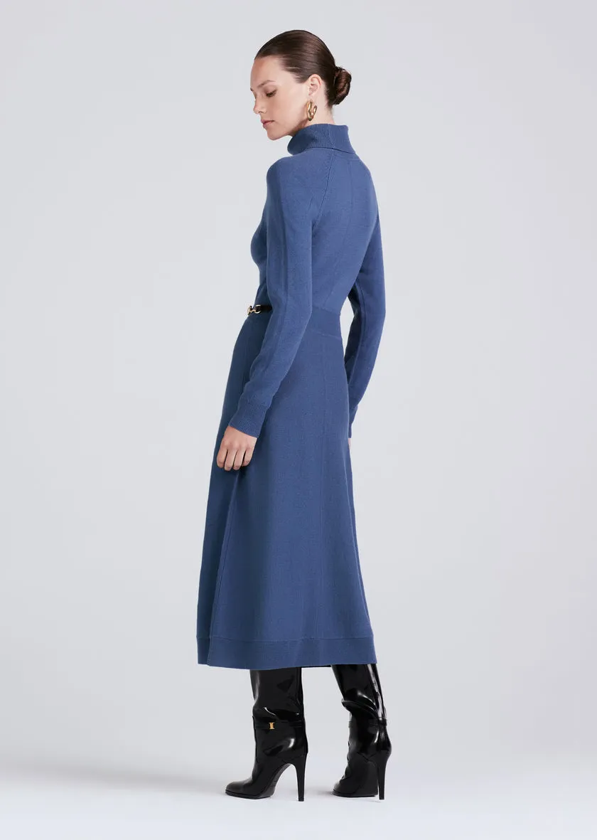 Derek Lam 10 Crosby - Becky Raglan Horsebit Sweater Dress - Slate