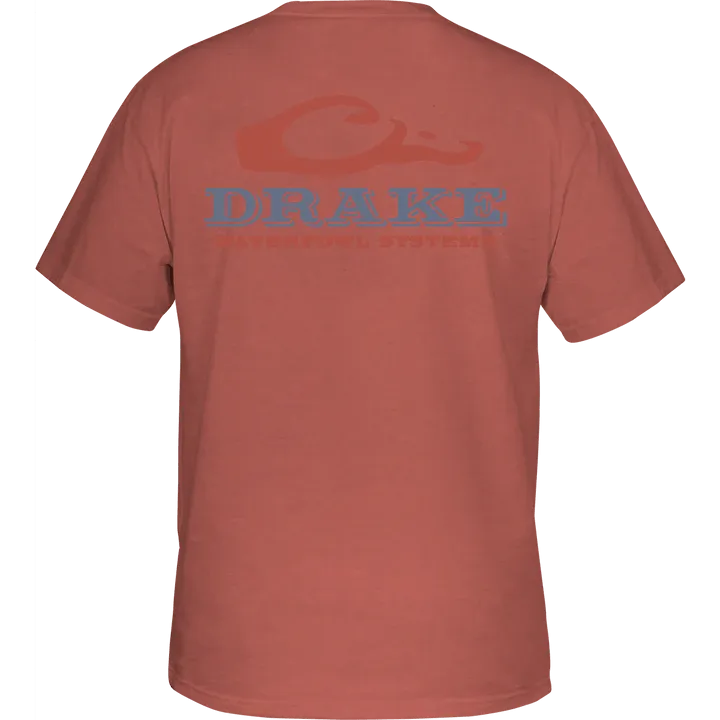Drake Waterfowl Logo T-Shirt Short Sleeve