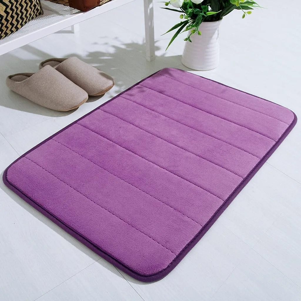 Drimat Memory Foam Bath Mat Purple