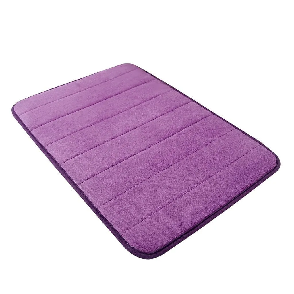 Drimat Memory Foam Bath Mat Purple