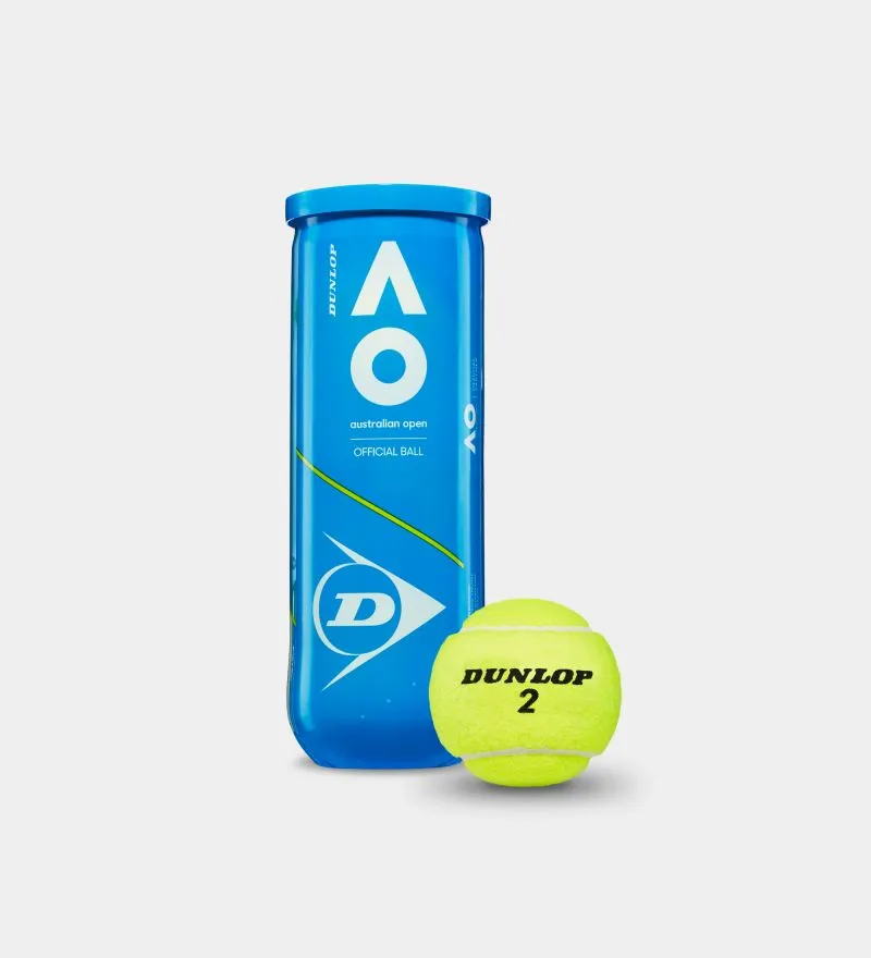 Dunlop Australian Open Official 3 Tennis Ball Case - 24 Cans
