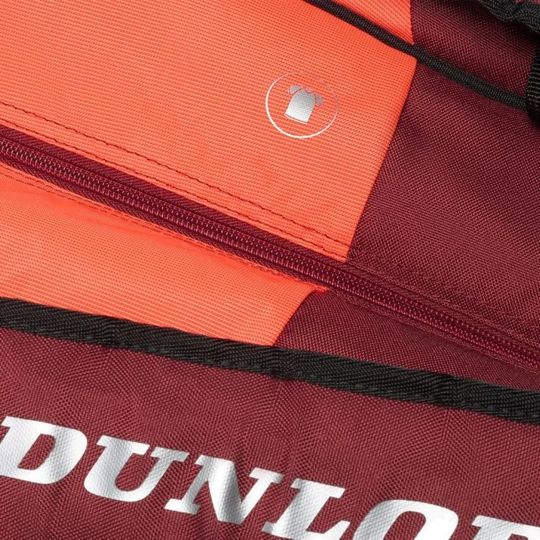 Dunlop CX Performance Black & Red 12 Racquet Bag (2024)