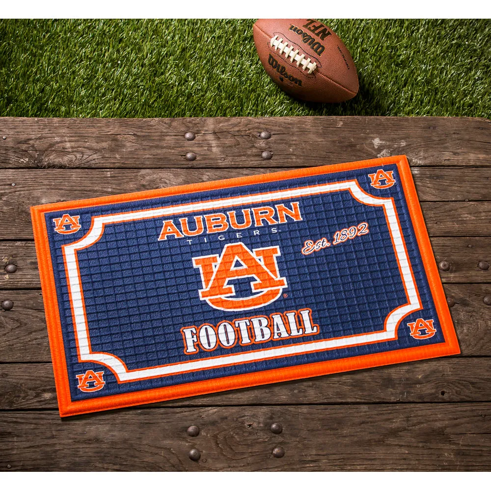 Embossed Door Mat-Auburn