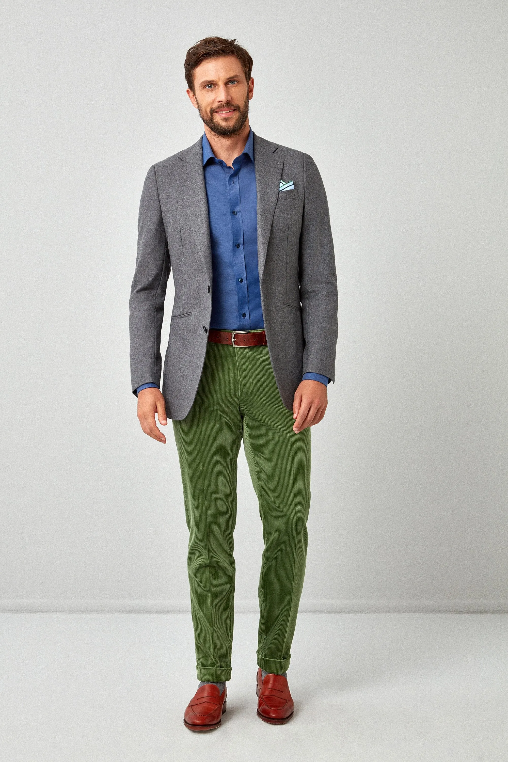 English Gray Flannel Blazer