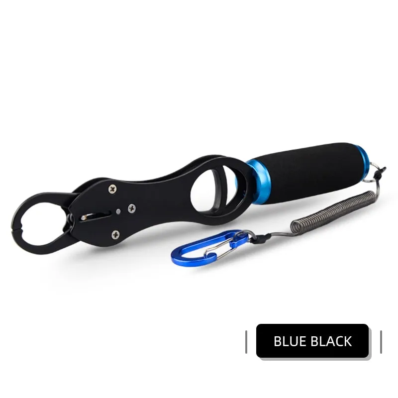 EVA Anti-Slip Handle Grip Portable Stainless Steel Fishing Lipgrips Hook Lip Holder Fish Gripper Fishing Tackle Pliers Tool