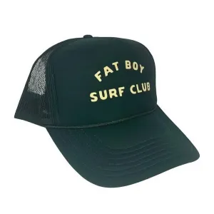 Fat Boy Surf Club Foam Trucker Hat - Dk Green