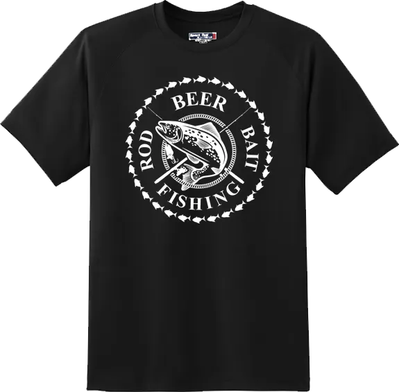 Fishing Bait Rod Tshirt