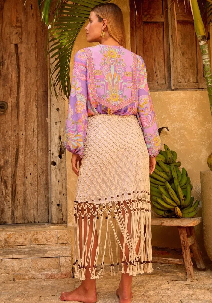 Fleetwood Maxi Skirt - Ivory