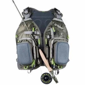 Fly Fishing Vest Backpack With Wading Pack