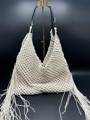 Fringe Shoulder Tote