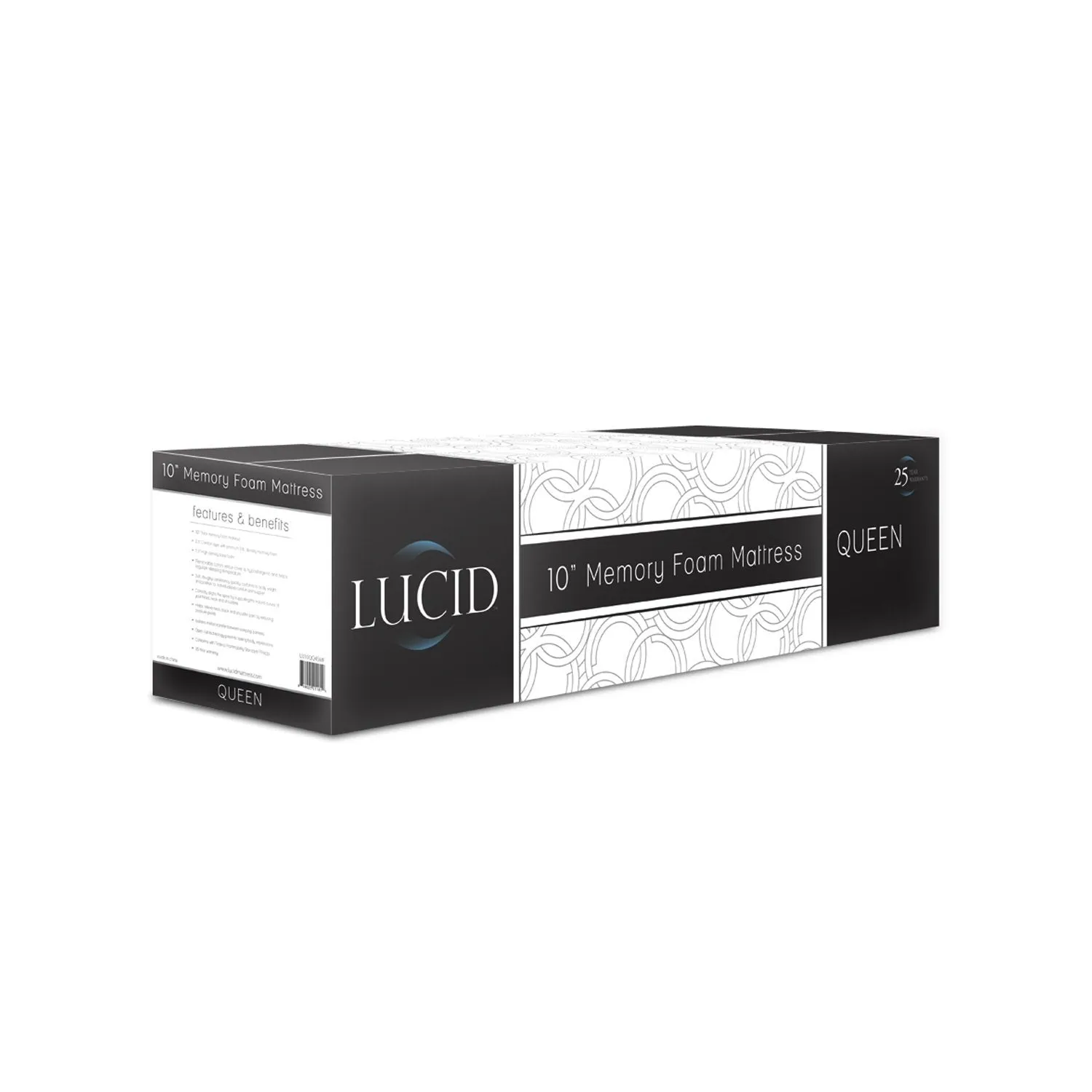 Full size 10-inch Thick Memory Foam Mattress