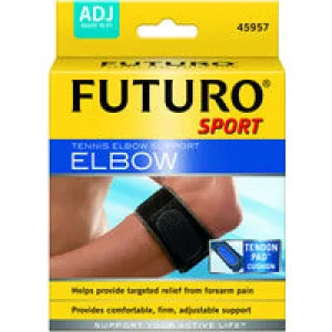 Futuro Support Adjustable Tennis Elbow Black