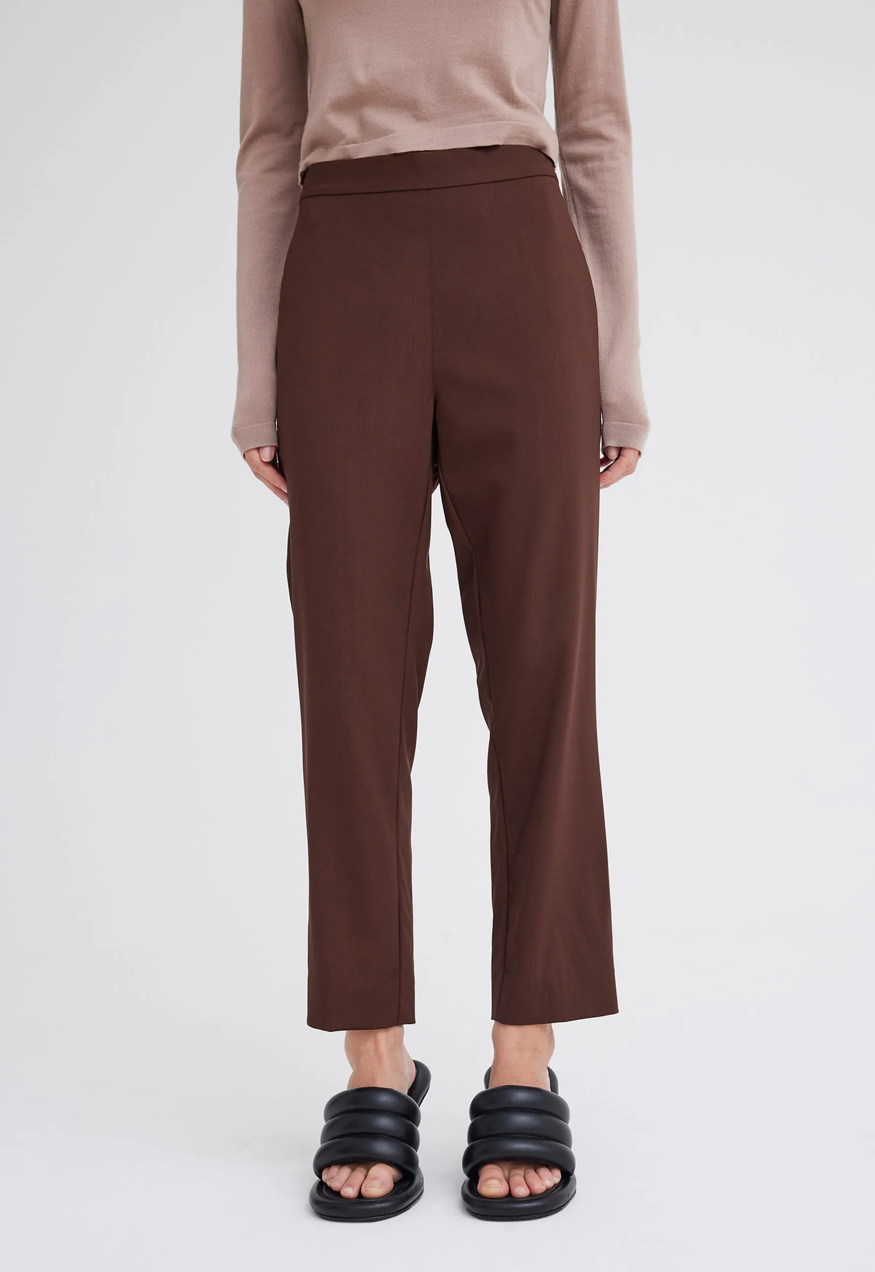 Gio Merino Wool Pant - Bronzer