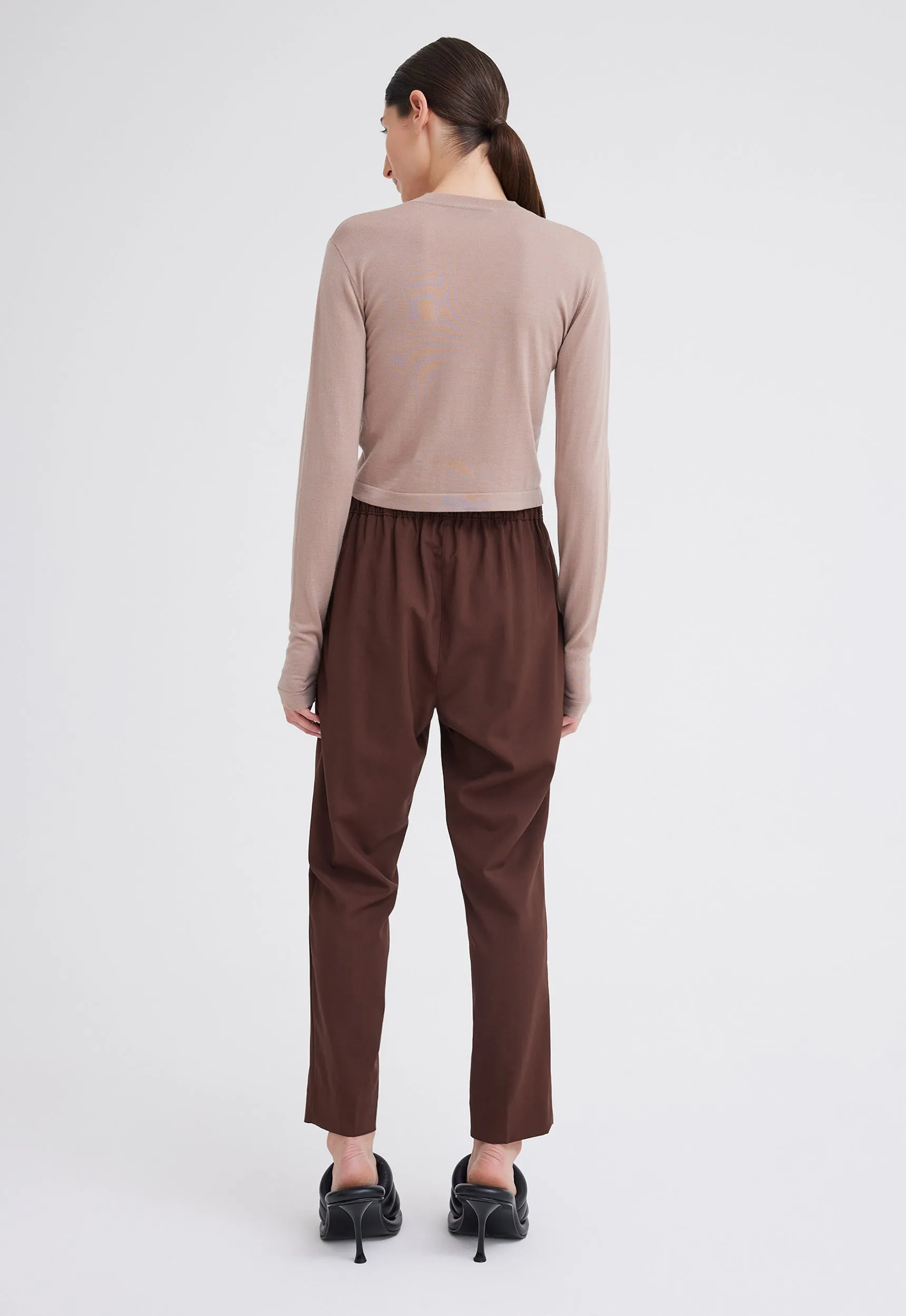 Gio Merino Wool Pant - Bronzer