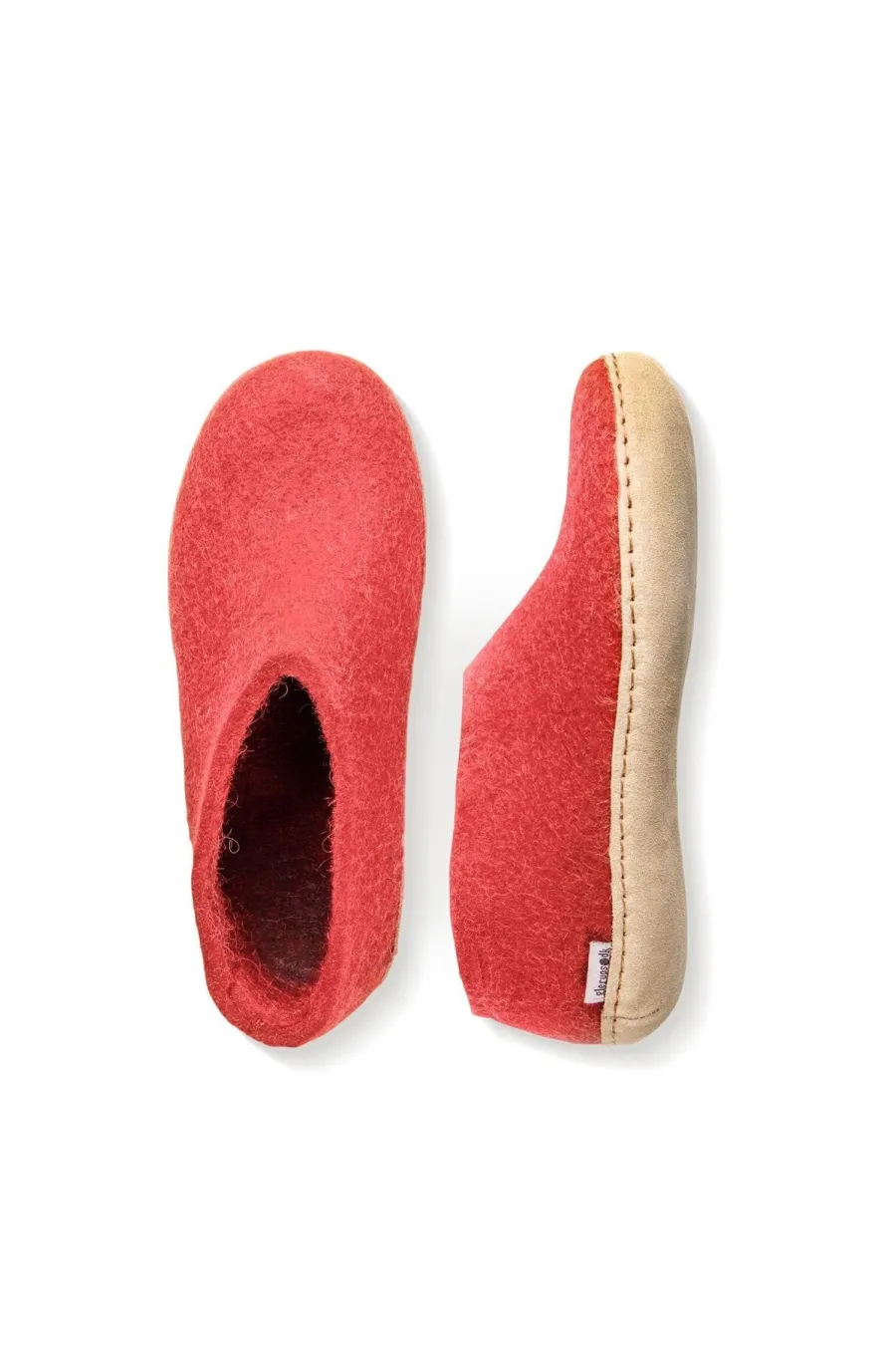 Glerups Shoe - Leather - Red