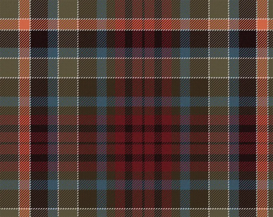 Gordon Red Muted Casual 4 Yard Kilt