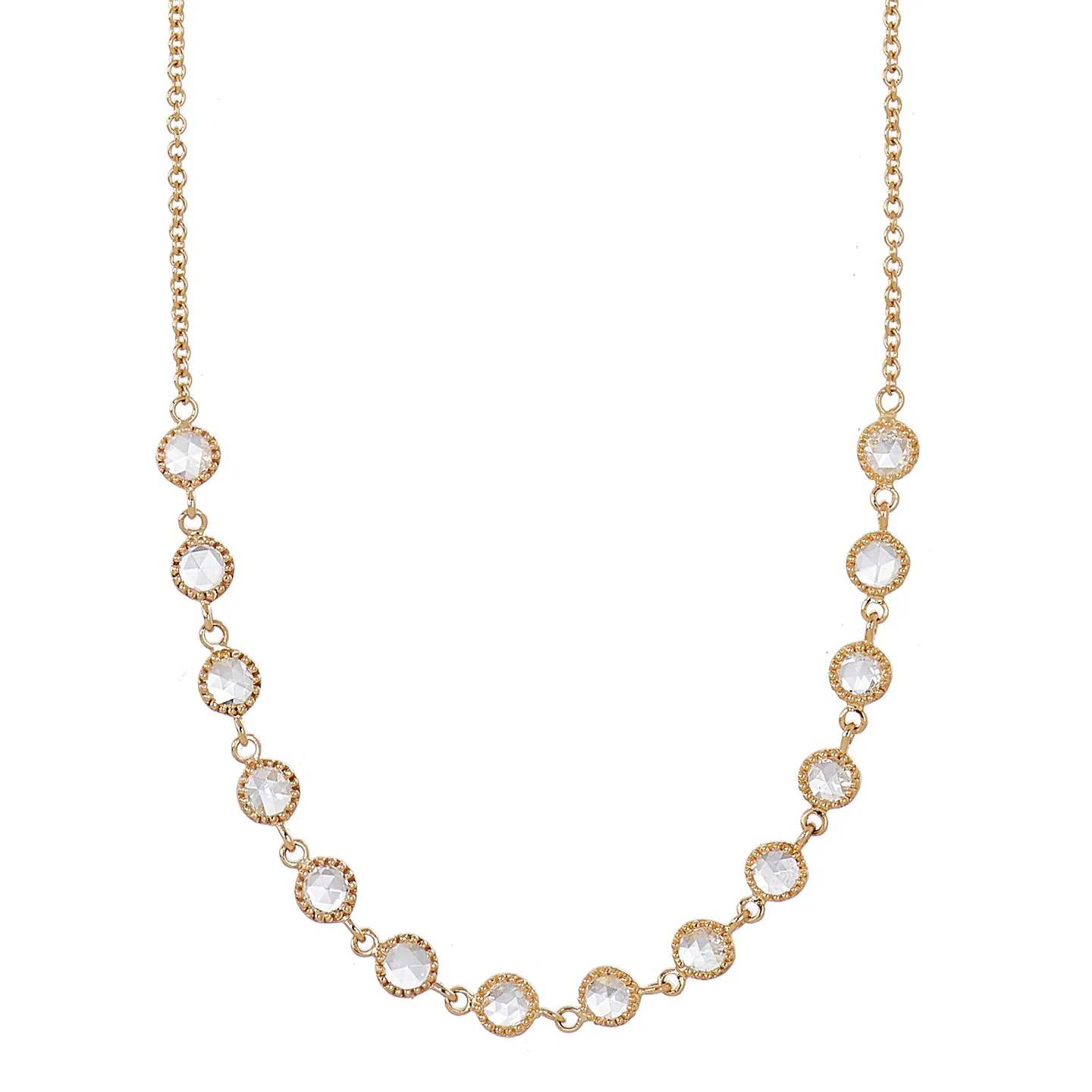 Grace White Diamond Necklace