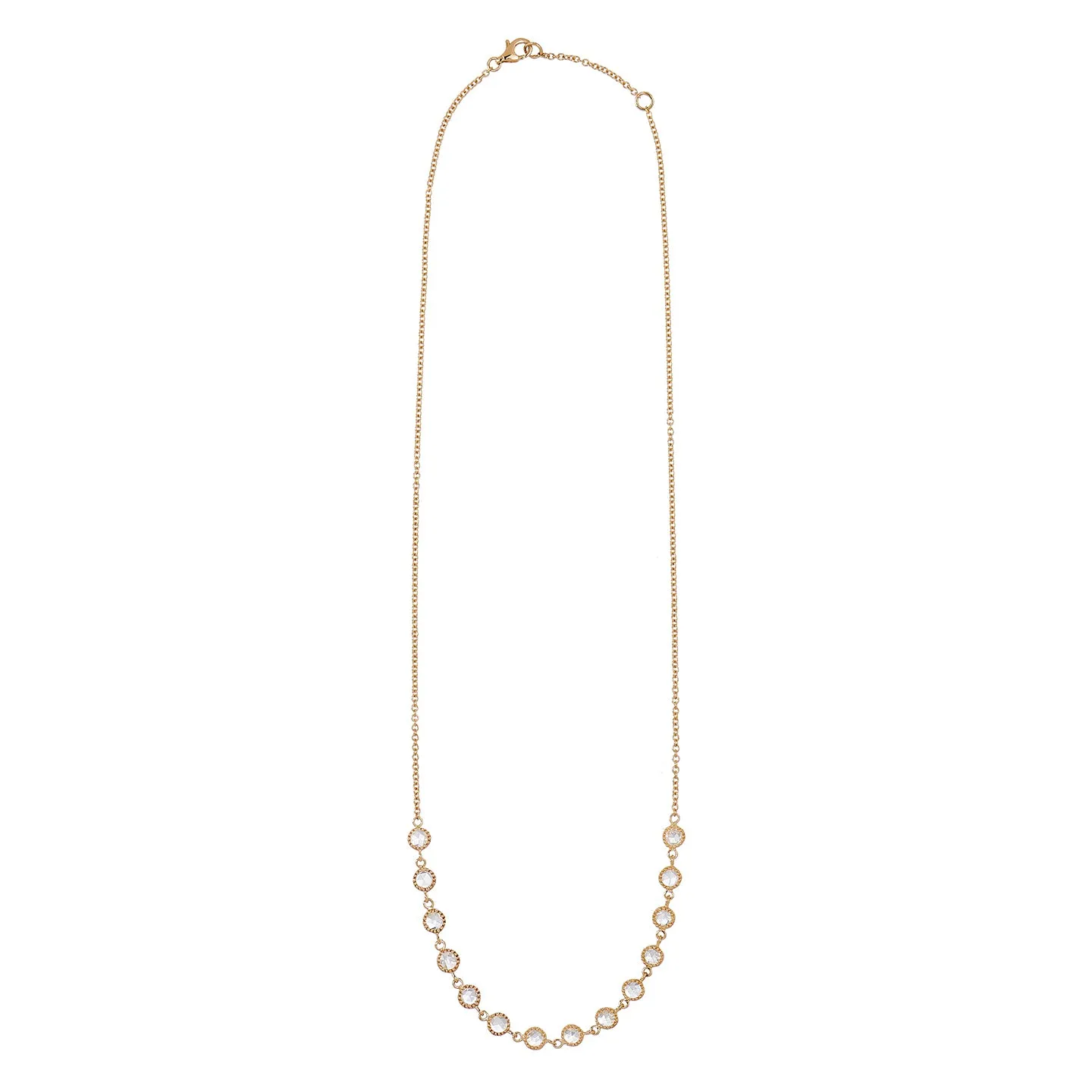 Grace White Diamond Necklace