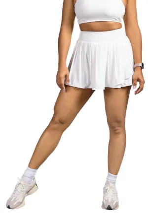 Halo Skort White