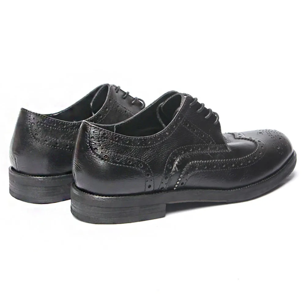 Handmade Leather Wingtip Brogues for Men