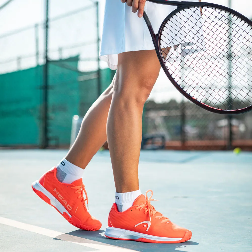 Head Revolt Pro 4.0 Women's Tennis Shoe (Coral/White)