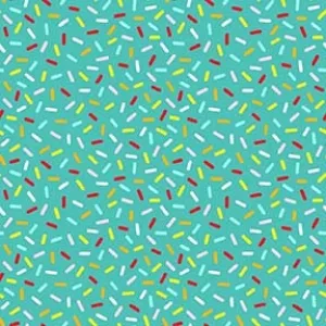 Hello Summer Colorful Sprinkles Turquoise