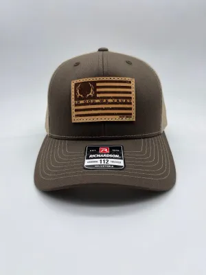In God We Trust Hat- Brown