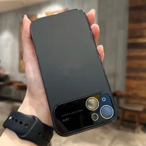 iPhone Case with Lens Film AG Matte