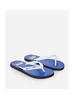 Klapki RIP CURL Foamies Bloom Open Toe niebieski