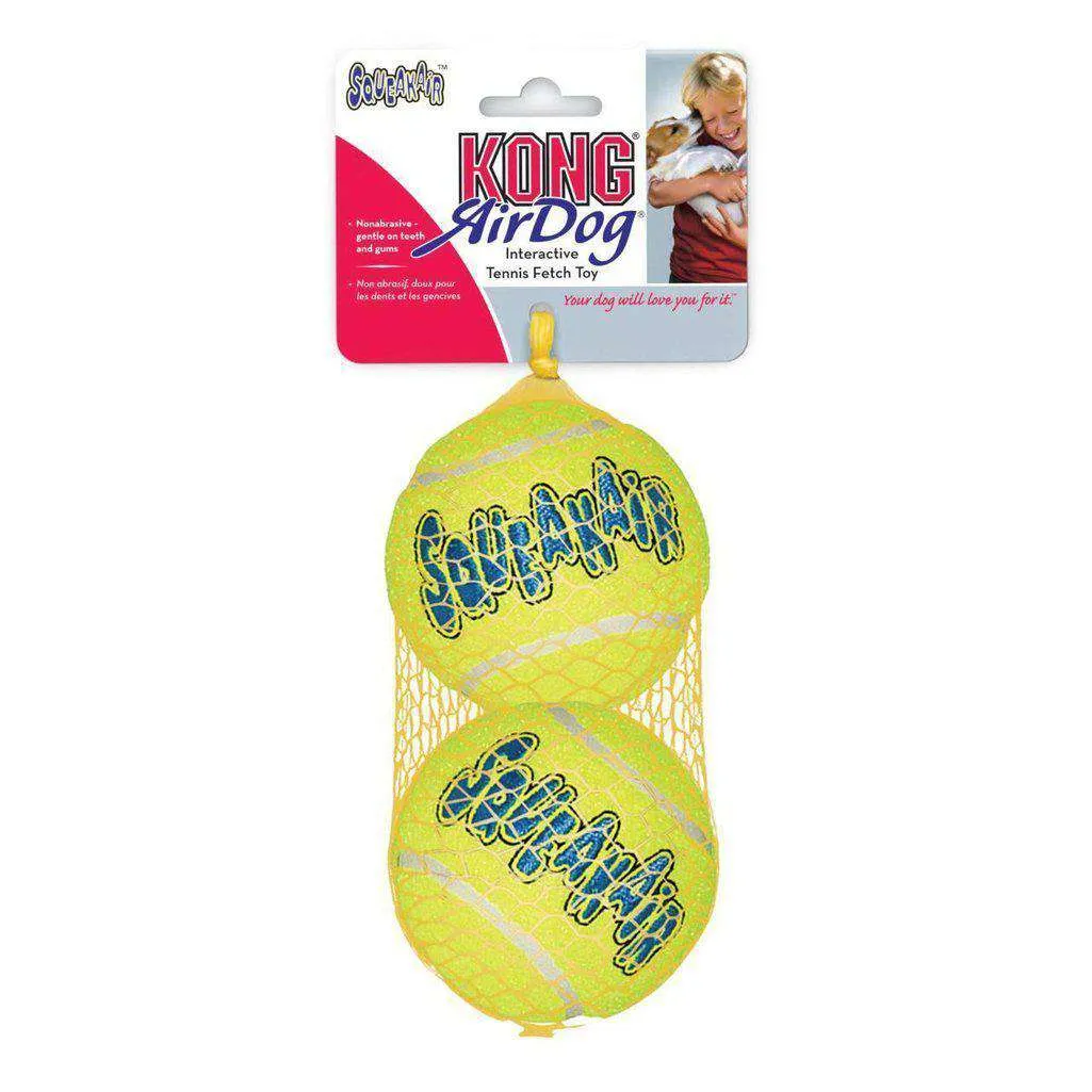 KONG Air Dog Squeakers Tennis Balls