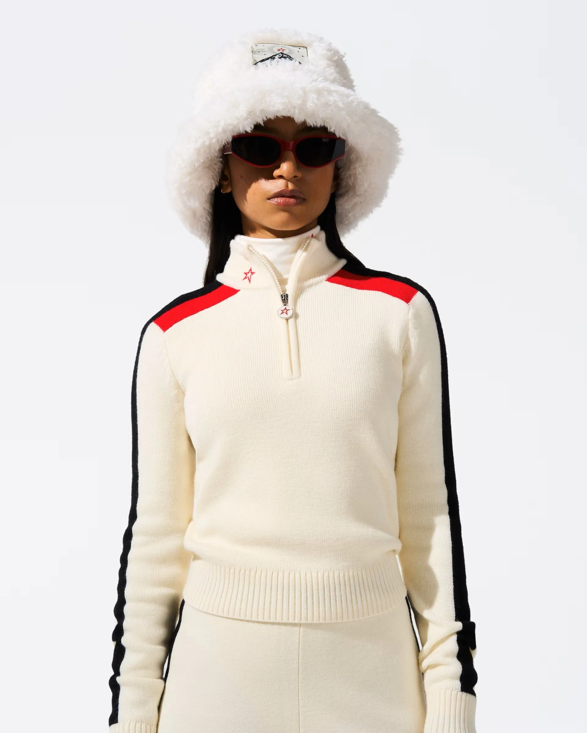 La Tour 1/4 Zip Sweater W