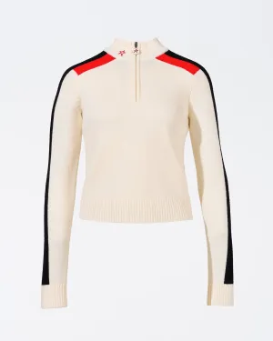 La Tour 1/4 Zip Sweater W
