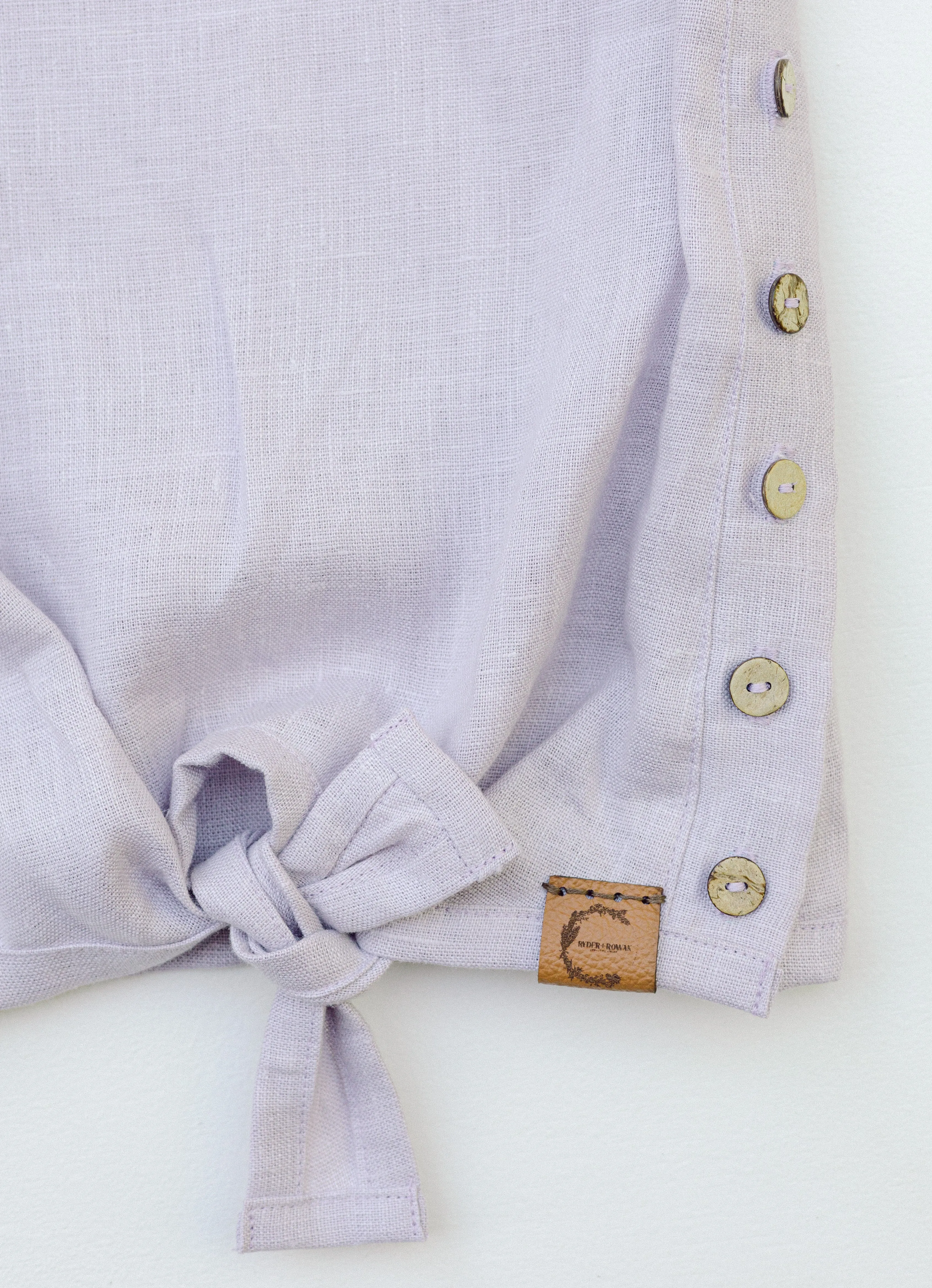 Lavender Tie Tank Top