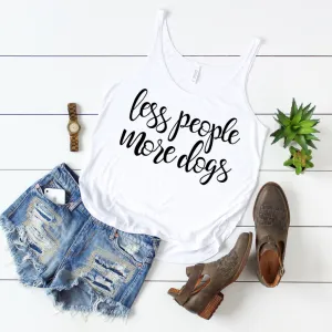 Less People More Dogs Tank