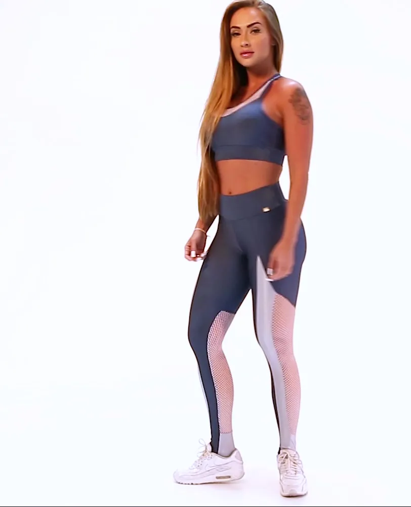 LET'S GYM TOP EMPOWER - BLUE
