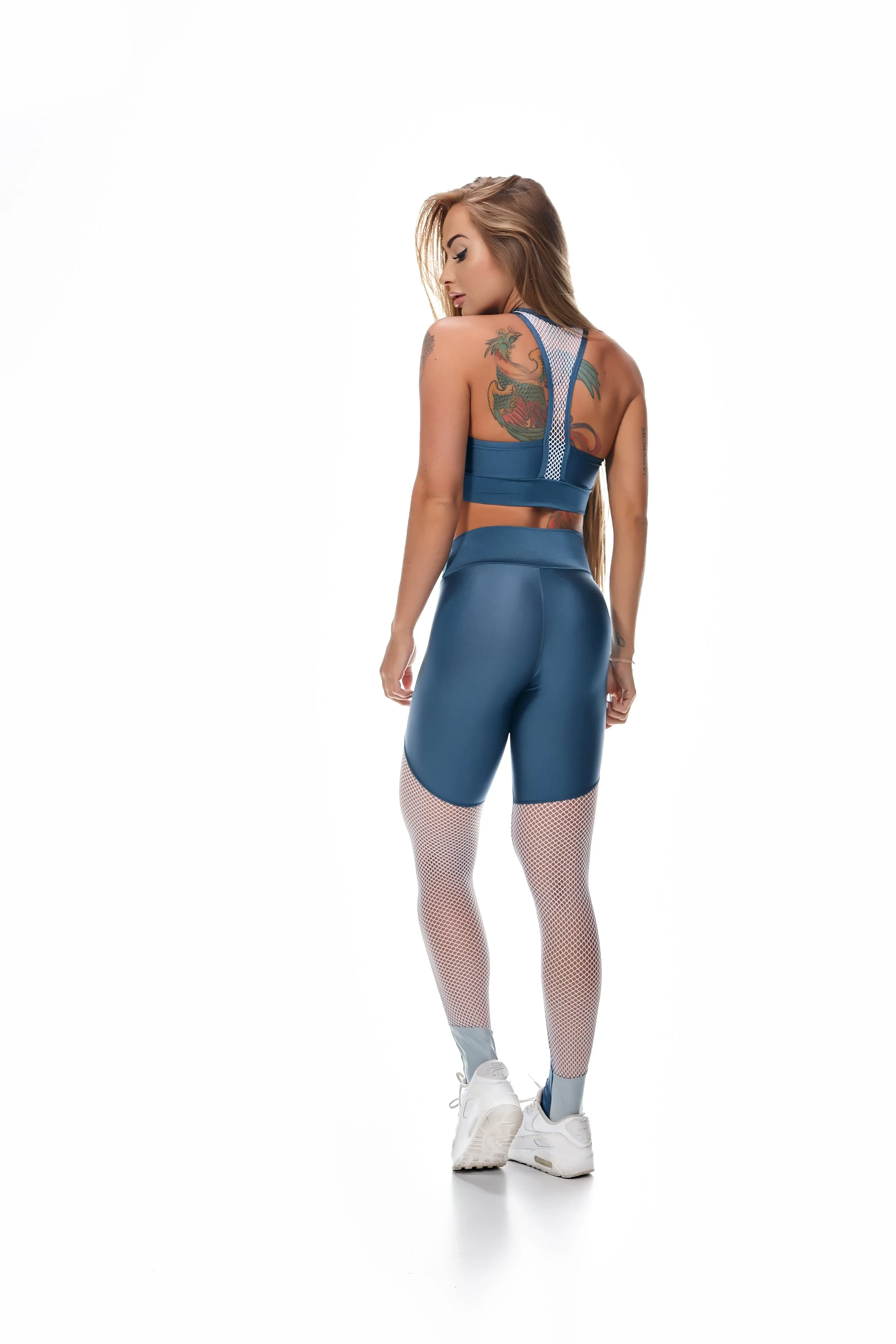 LET'S GYM TOP EMPOWER - BLUE