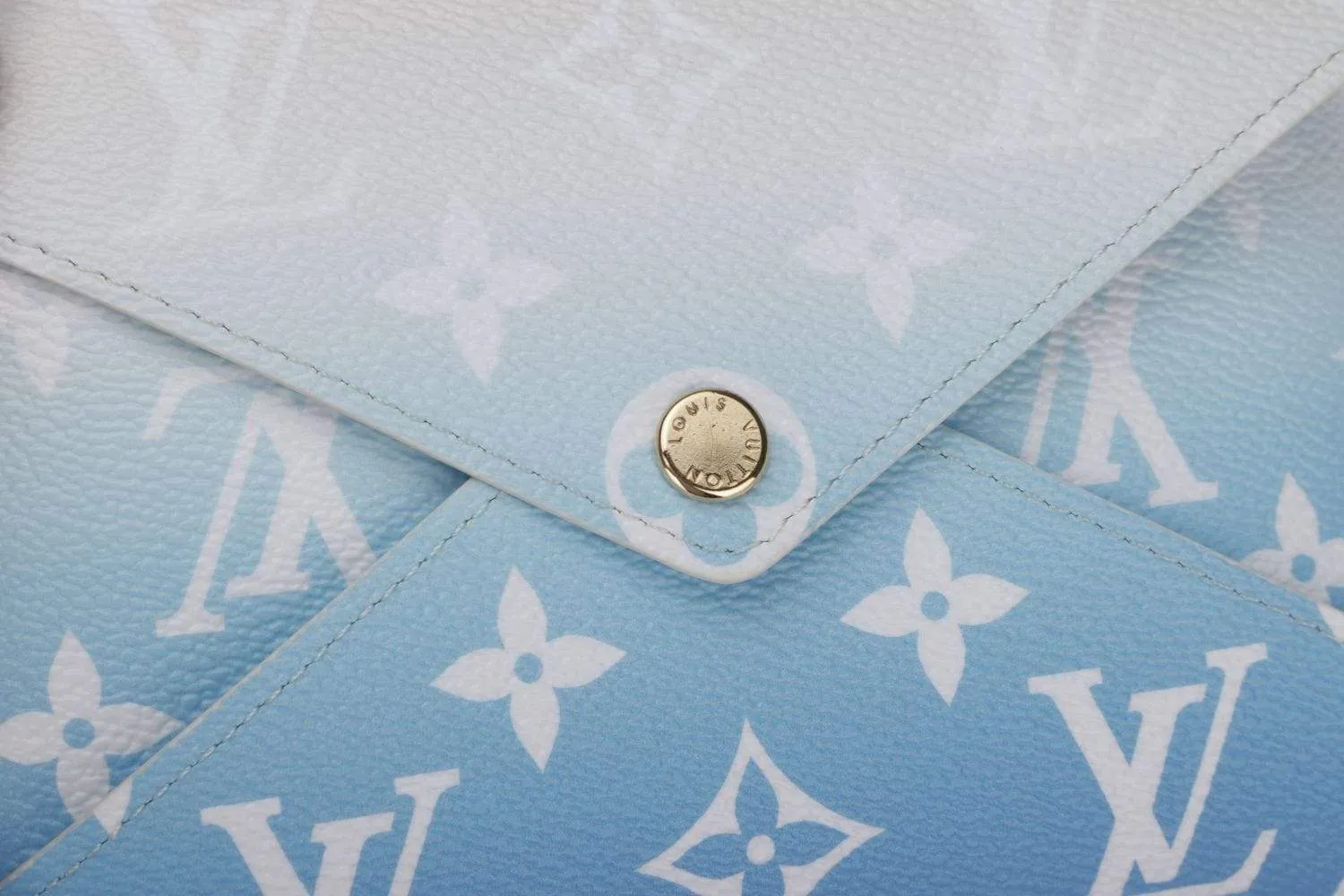 Louis Vuitton Escale Pochette Kirigami Pochette By The Pool 2021 Collection (M80377), with Dust Cover & Box