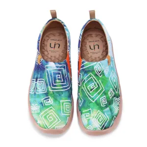 LOVE IN SPRING Abstract Painting Shoes